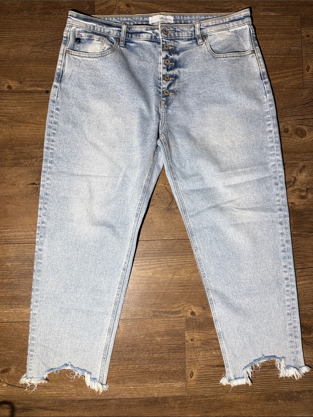 Kancan Signature Women’s Straight-Leg Jeans - Size 34